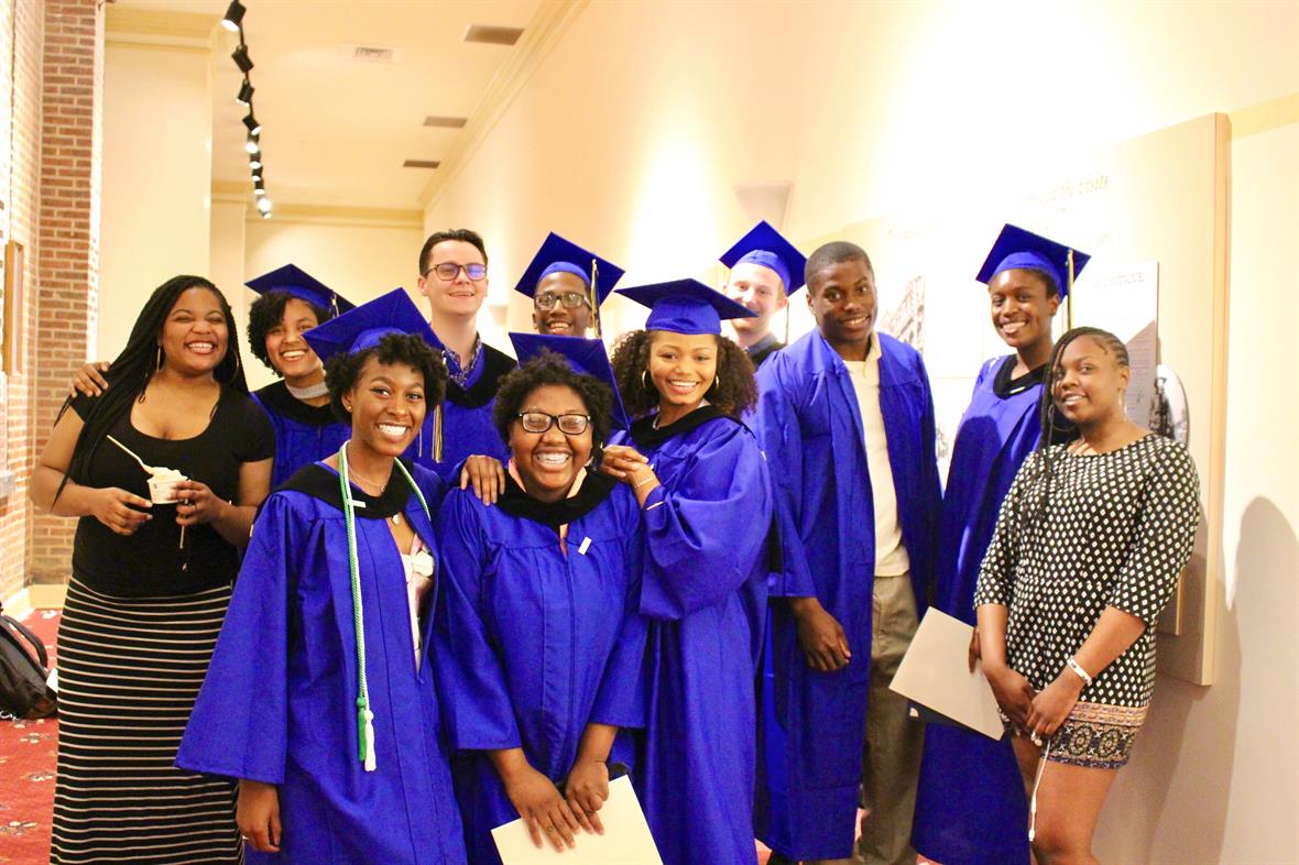 Students at the Wilmington Convocation ceremony