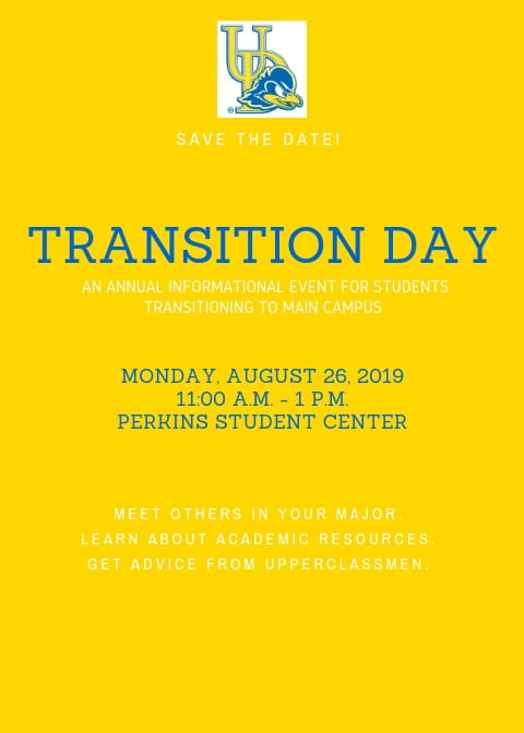 Transition Day graphic